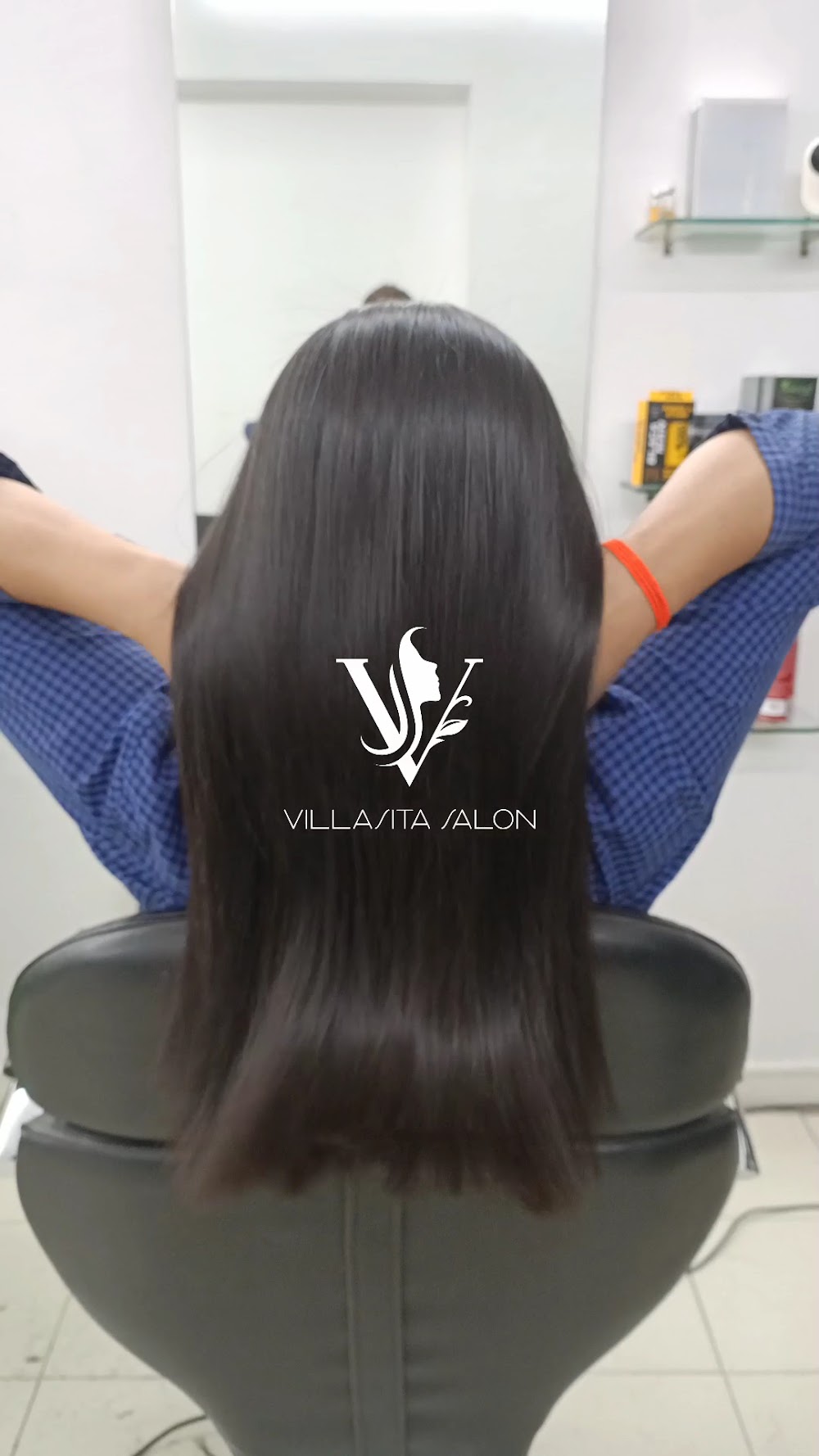 Silky straight result